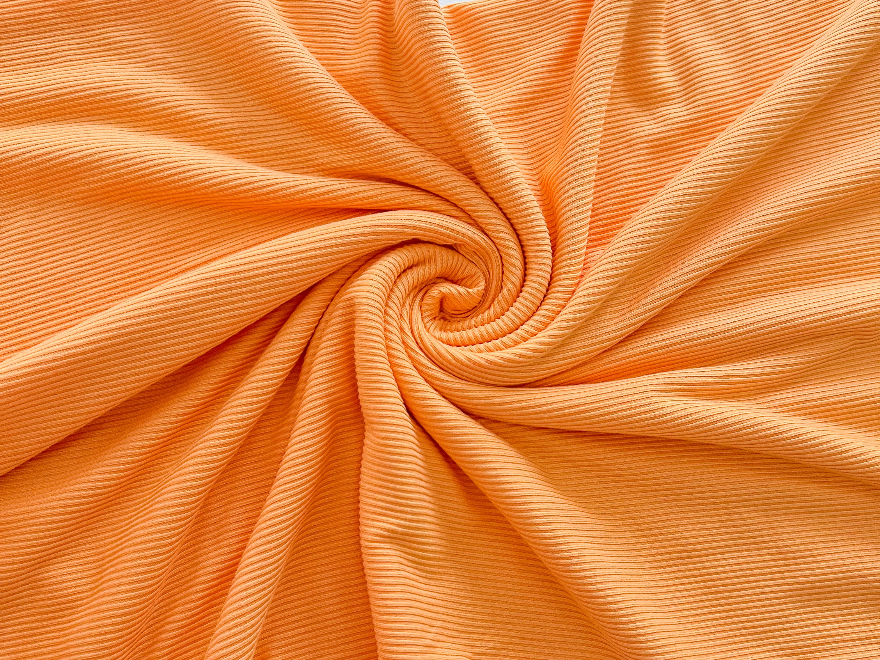 Orange Ribbed