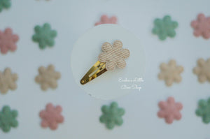 Flower Snap Clips