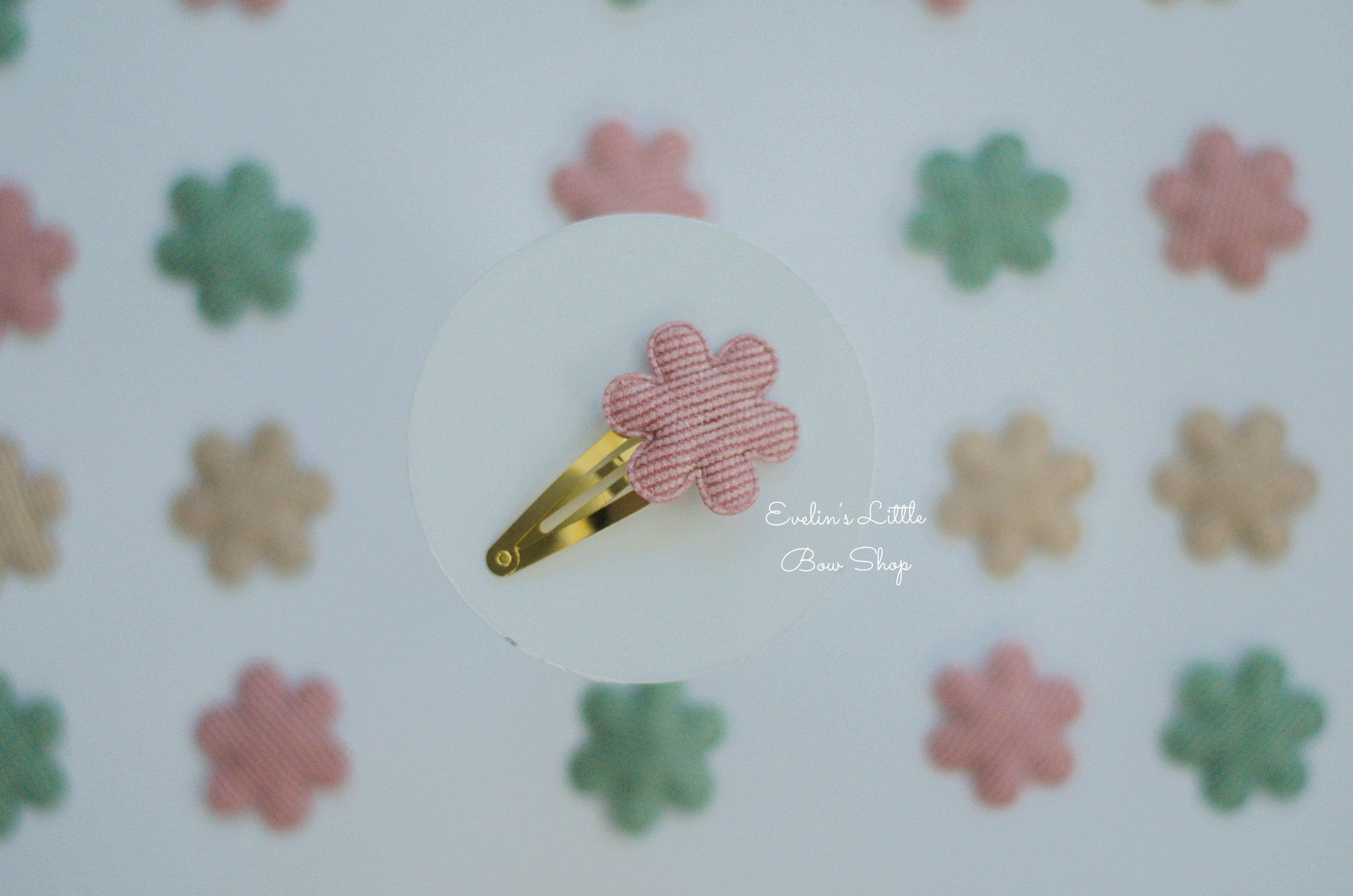Flower Snap Clips