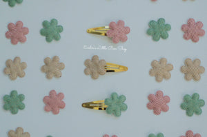 Flower Snap Clips