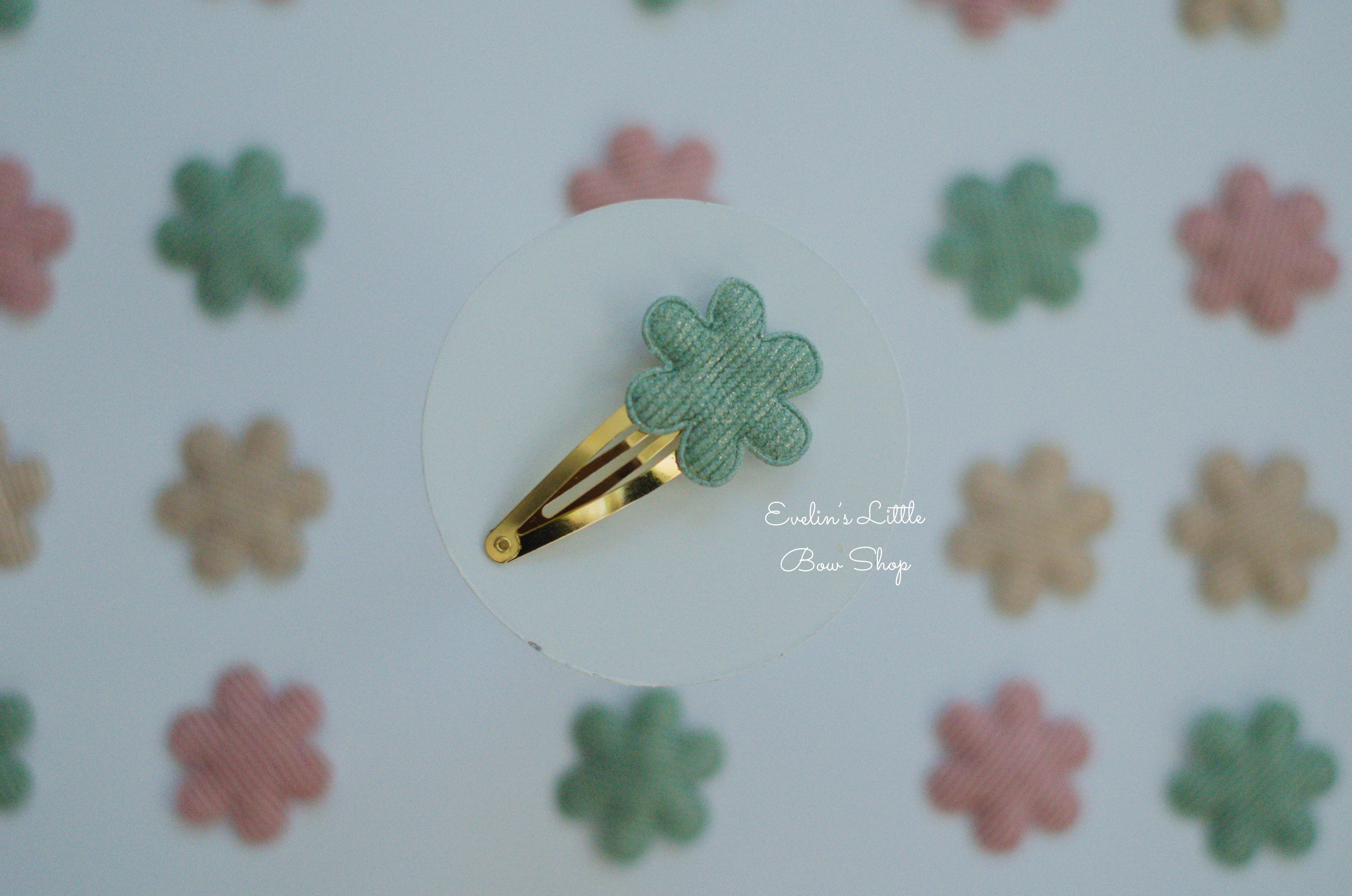 Flower Snap Clips